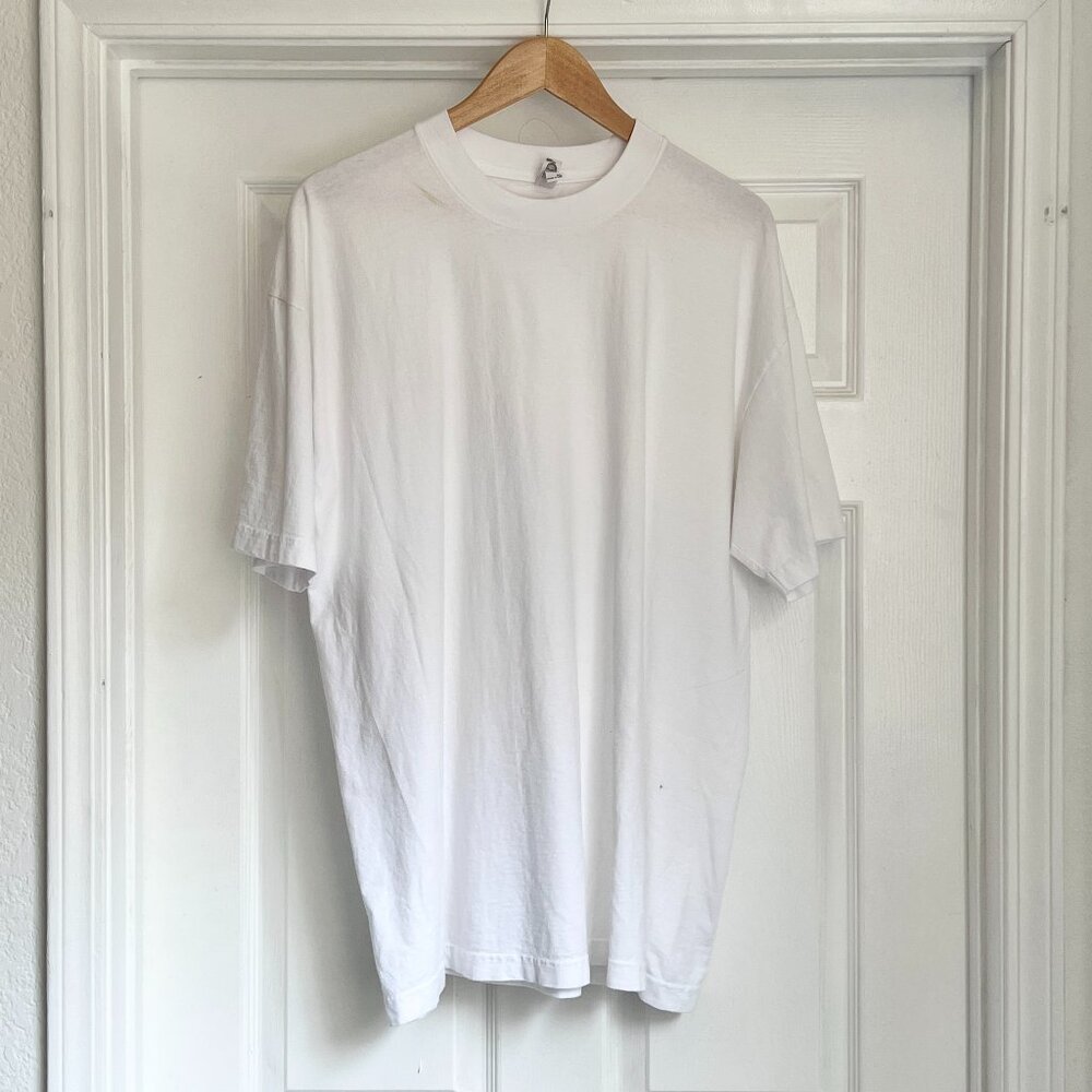 Los Angeles Apparel Oversized XL White Crewneck 🐇